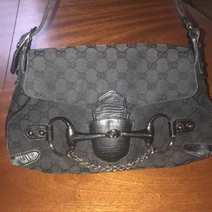 Gucci horsebit hobo bag